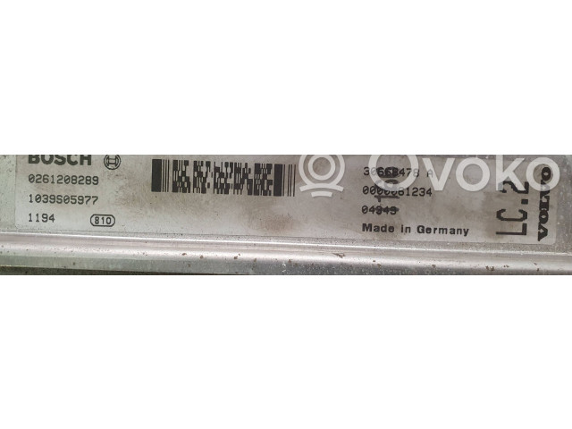 Řídící jednotka 30668478A, 1039S05977   Volvo S60 2005