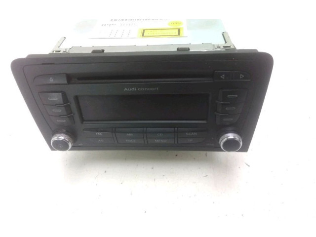 Радио/ проигрыватель CD/DVD / навигация 8P0057186SX   Audi A3 S3 A3 Sportback 8P   для двигателя CAYC