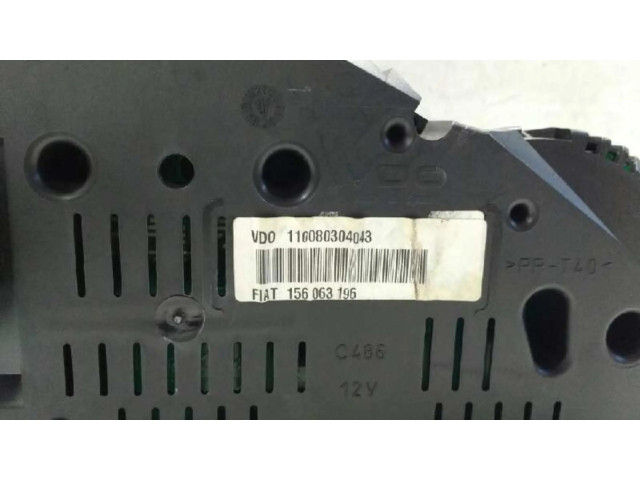 Přístrojová deska  Alfa Romeo 166  156063196, CUADROINSTRUMENTOS  