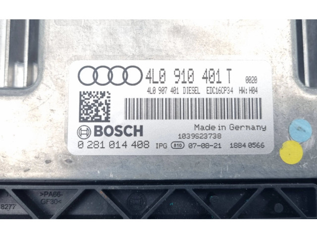 Řídící jednotka 4L0907401D, 4L0910401T   Audi Q7 4L 2007