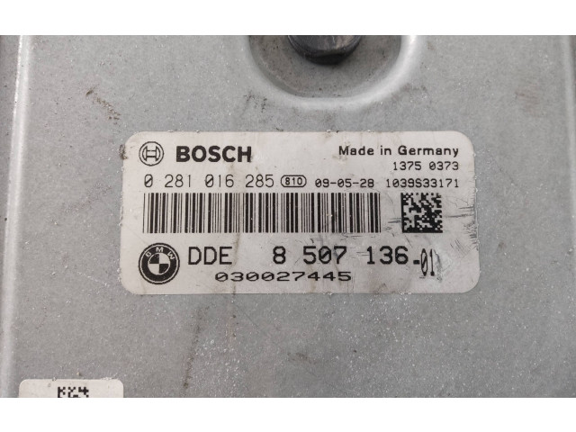 Řídící jednotka 8507136, 0281016285   BMW 3 E90 E91 2010