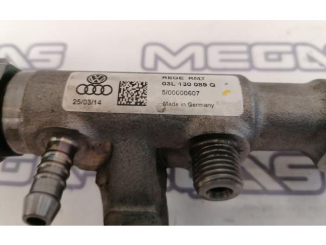 Топливная рампа 03L130089Q, 03L906054   Audi Q5 SQ5   для двигателя CJCD|CSUA