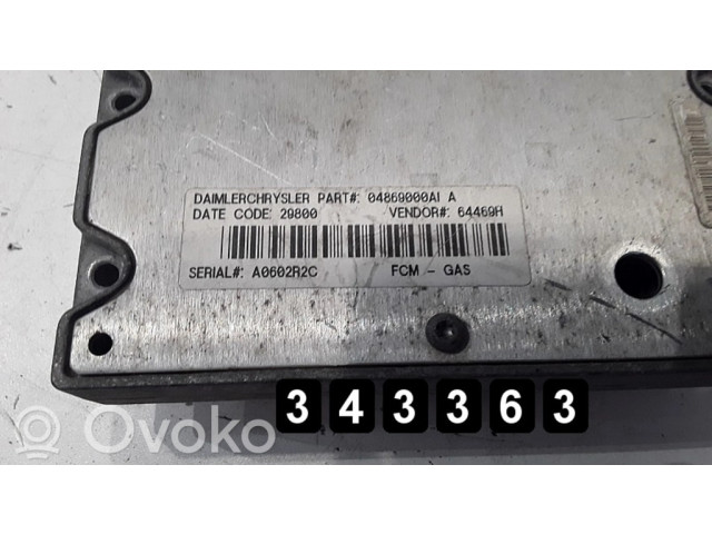Řídící jednotka 04869000ai   Chrysler Voyager 2000