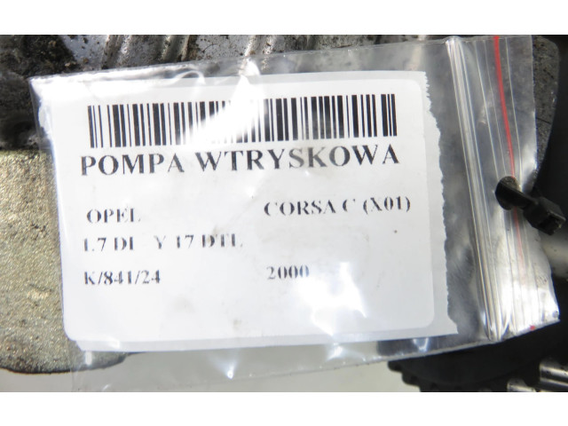 Vstřikovací čerpadlo 8971852421, HU0965006001   Opel Corsa C    Y 17 DTL 