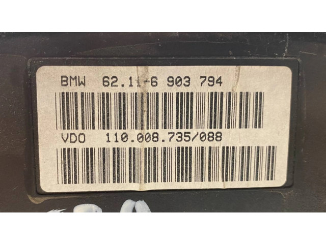 Přístrojová deska  BMW 5 E39 2001 6903794, 62116903794  