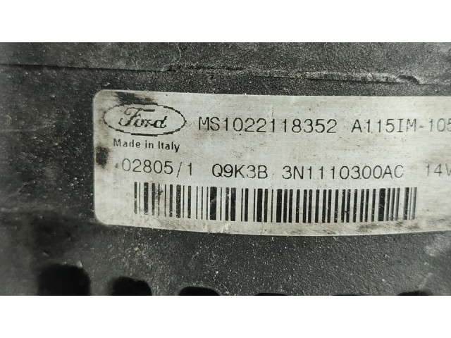 Генератор MS1022118352   Ford Focus C-MAX 1.6     