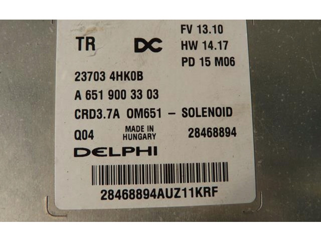 Řídící jednotka a6519003303   Infiniti Q50 2014