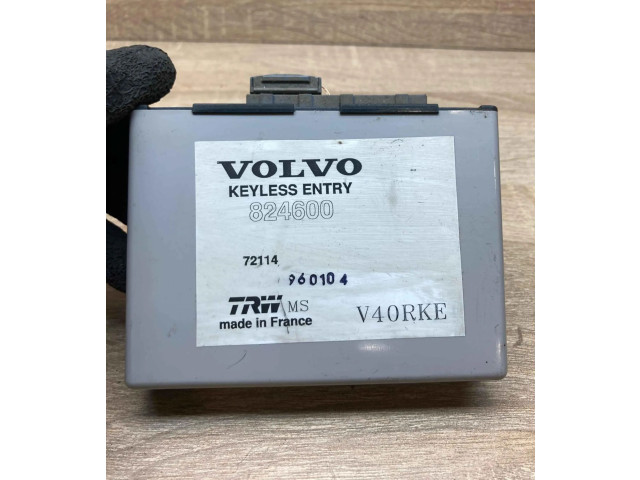 Блок комфорта 824600, V40RKE   Volvo S40, V40   