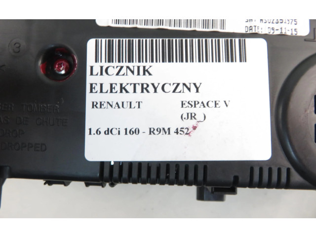 Přístrojová deska  Renault Espace V (RFC) 2016 248109519R  