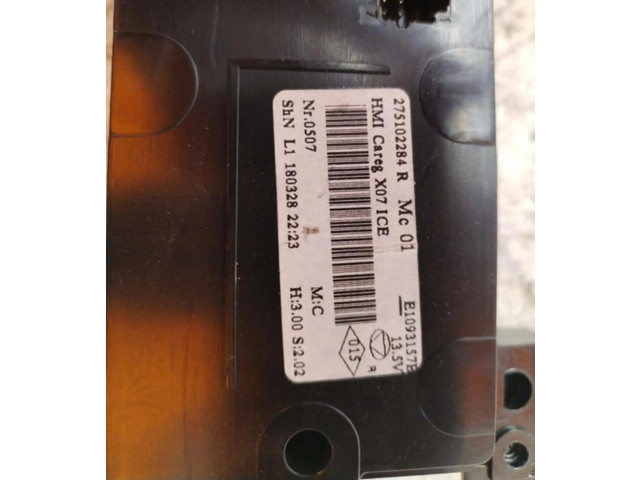 Блок управления климат-контролем 275102284R   Renault Sandero I