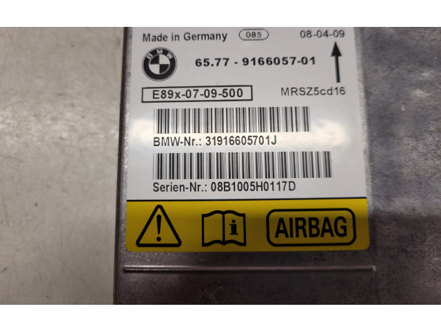 Блок подушек безопасности 0285010066, 6577916605701   BMW 1 E81 E87