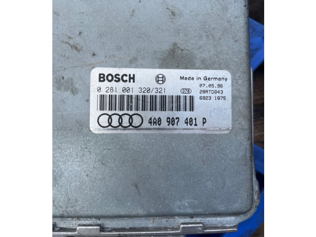 Řídící jednotka 0281001320, 4A0907401P   Audi A6 S6 C4 4A 1996