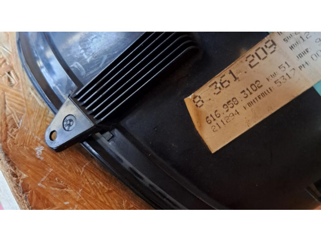 Přístrojová deska  BMW 3 E36 1999 62118361209, 8361209  