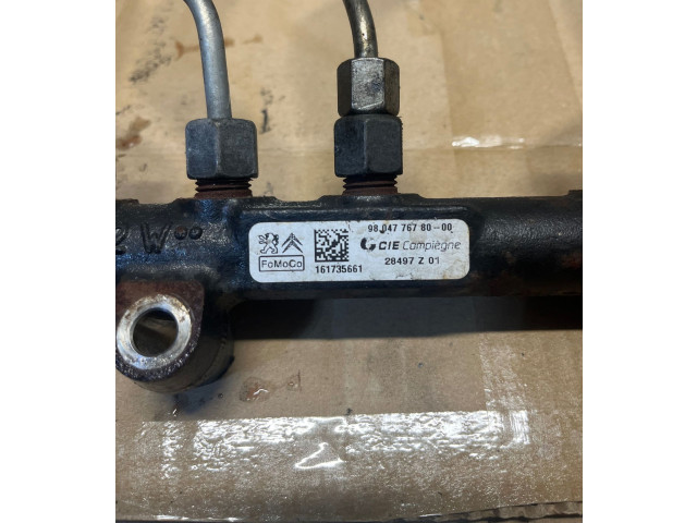 Vstřikovací lišta 9804776780, 28497Z01   Peugeot 308     