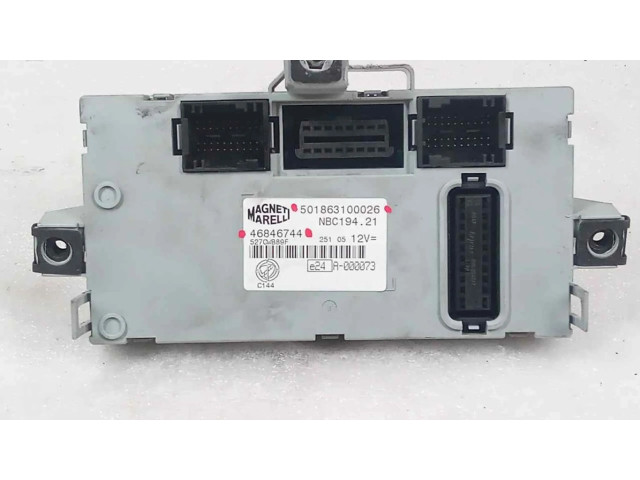 Řídící jednotka 501863100026, MODULOELECTRONICO   Fiat Croma 
