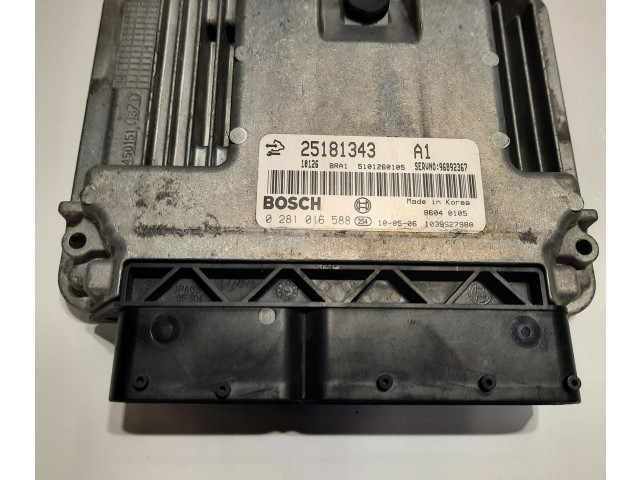 Řídící jednotka 25181343, 0281016588   Opel Antara 2010