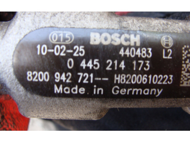 Vstřikovací lišta 8200942721, 0445214173   Nissan Qashqai     