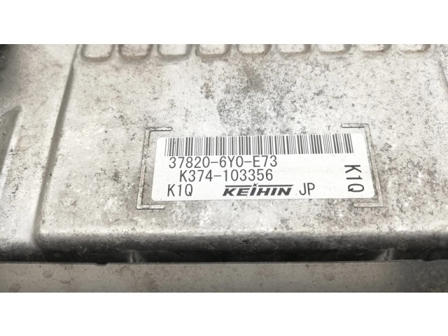 Блок управления двигателя 378206Y0E73, K374103356   Honda Jazz IV GR