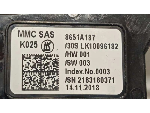 Подушка безопасности водителя 8619A361, 8651A187   Mitsubishi Mirage VI G4 Attrage