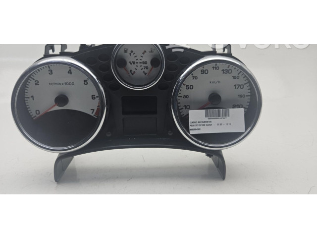 Přístrojová deska  Peugeot 207 2008 9662904080  