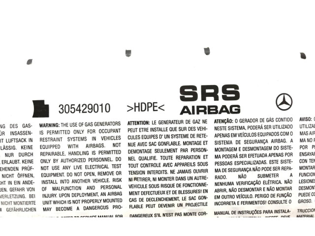 Подушка безопасности пассажира 305429010   Mercedes-Benz CLK AMG A208 C208