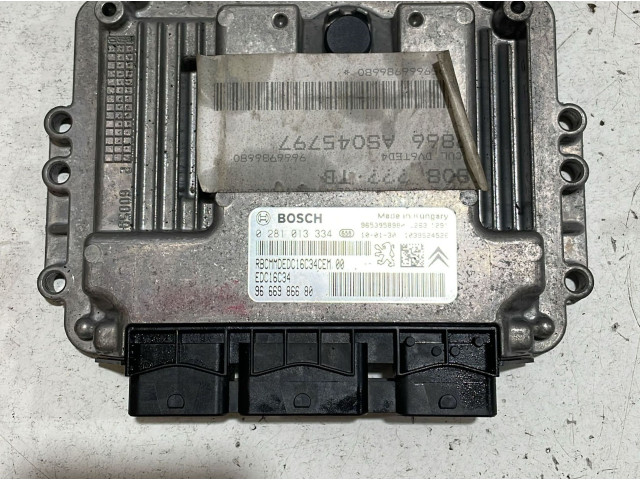 Řídící jednotka 0281013334, 0281013334   Peugeot 3008 I 2010