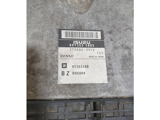 Блок управления двигателя 97353188, 8973531885   Opel Signum