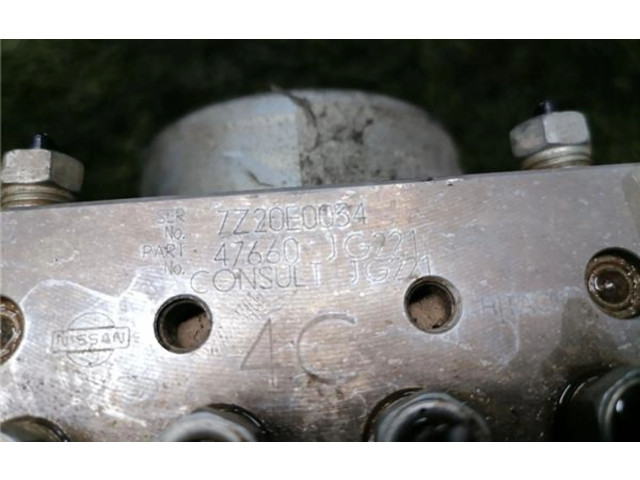 Jednotka ABS 477660jg221, 7z20e0034   Nissan X-Trail T31 2008