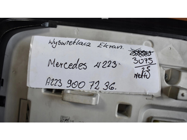 Панель приборов A2239007236   Mercedes-Benz S W223       