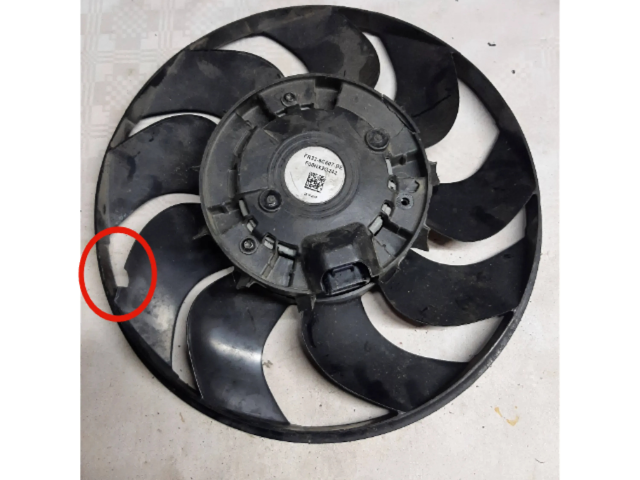 Вентилятор радиатора     FR338C607BE, F00HX2G242    Ford Mustang VI 2.3