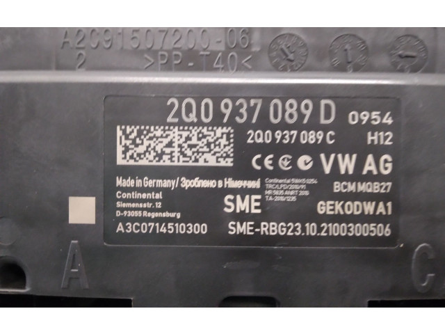 Блок комфорта 2Q0937089D   Volkswagen T-Cross   
