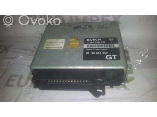 Блок управления двигателя 0261200512, 90354557   Opel Senator B