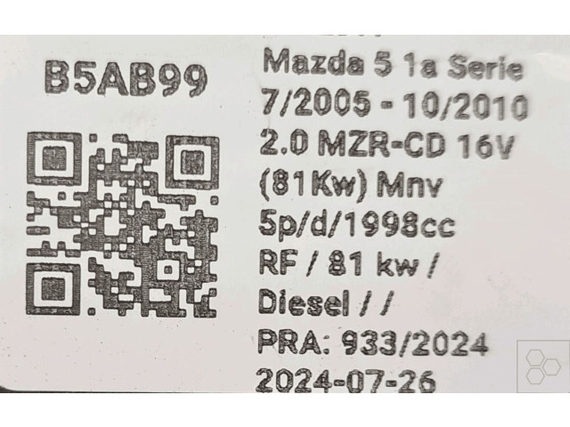 Zpětné zrcátko  Mazda 5 2005  CC2969180C  