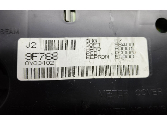 Přístrojová deska  Nissan Primera 2001 9F768  