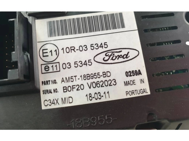 Pojistková skříňka Экран/ дисплей / маленький экран AM5T18B955BD, 10R035345   Ford Grand C-MAX 2011