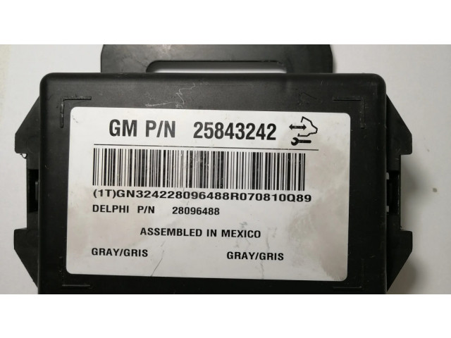 Блок комфорта 25843242, GN324228096488R070810Q89   Chevrolet Captiva   