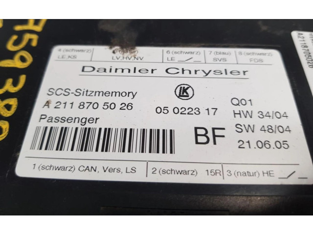 Блок комфорта A2118705026   Mercedes-Benz ML W164   