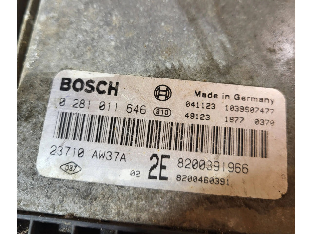 Řídící jednotka 8200391966, 23710AW37A   Nissan Primera 2005