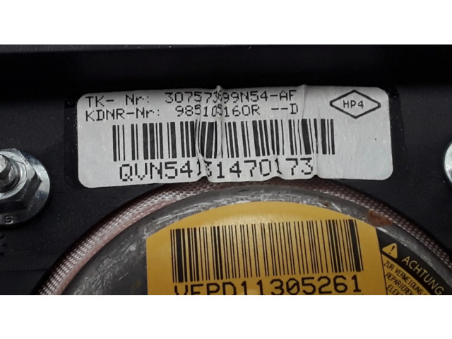 Подушка безопасности водителя 985105160R   Dacia Lodgy