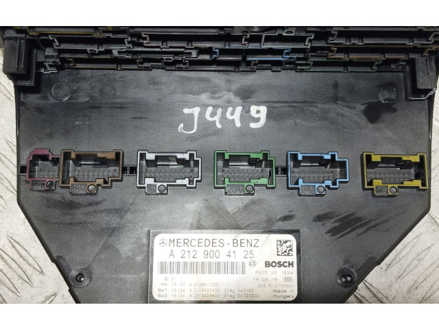 Блок предохранителей  A2129004125, J449   Mercedes-Benz CLS C218 X218    