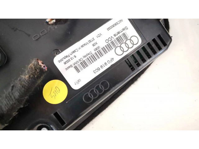 Дисплей    4f0919603, a2c53080033   Audi A6 S6 C6 4F