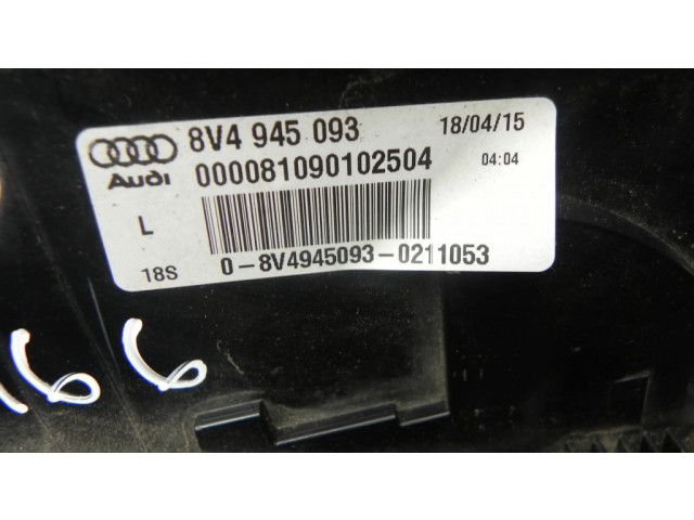 Задний фонарь  8V4945093, A3166 UK    Audi A3 S3 8V   2013-2019 года