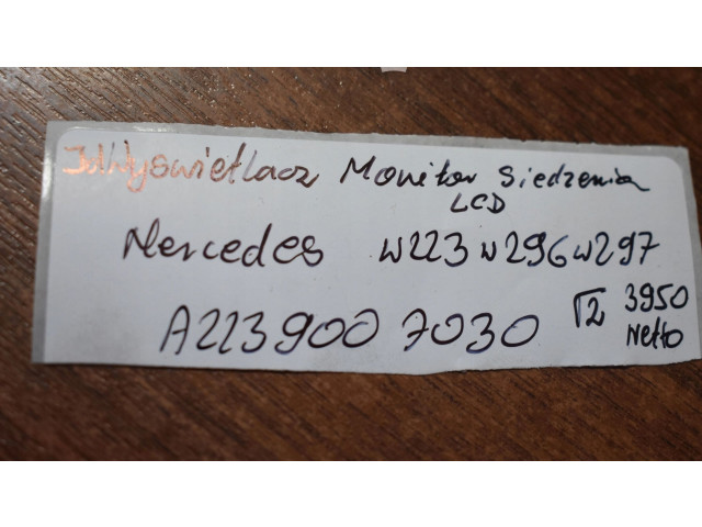 Přístrojová deska  Mercedes-Benz S W223 2024 A2239007030  
