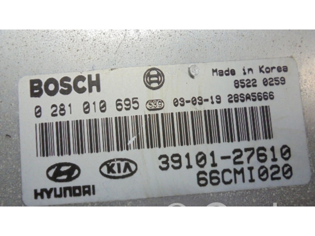 Řídící jednotka 0281010695   Hyundai Matrix 2002