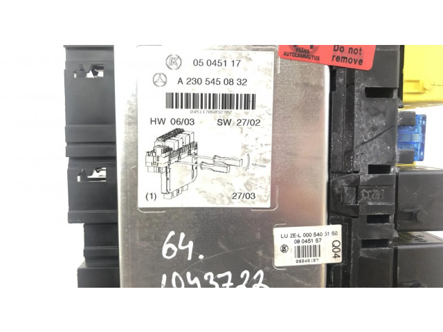   Pojistková skříňka 05045117, A2305454632   Mercedes-Benz SL R230 2003