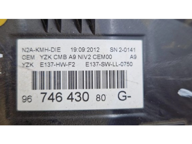 Панель приборов 9674643080, E137HWF2   Peugeot 208       