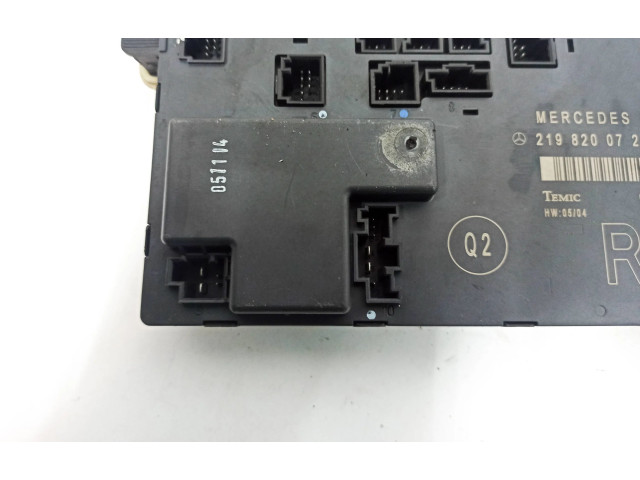 Блок управления коробкой передач 2198200726, 2931973416   Mercedes-Benz CLS C219