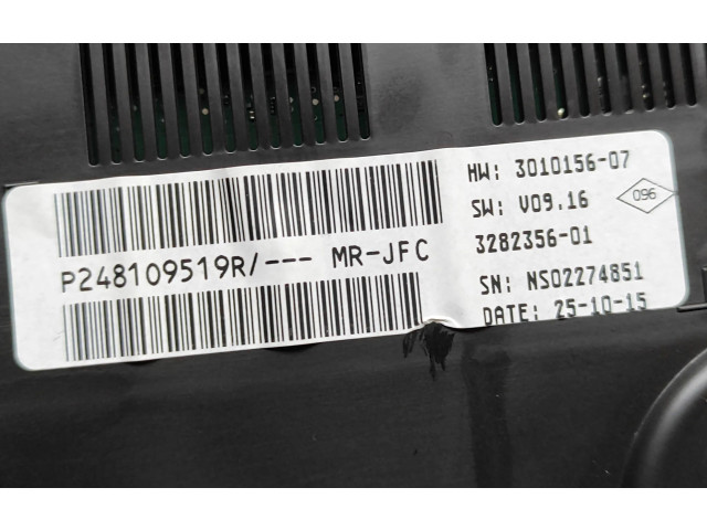 Přístrojová deska  Renault Espace V (RFC) 2016 P248109519R, 3282356  