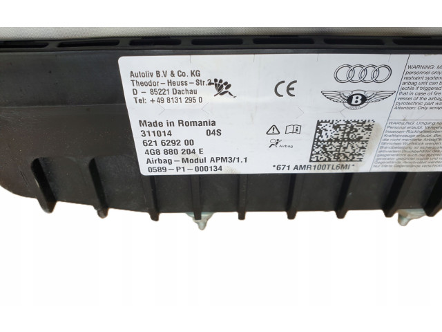 Подушка безопасности водителя 4G8880204E   Audi A6 S6 C7 4G