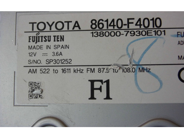 Дисплей    86140F4010, 100510   Toyota C-HR I